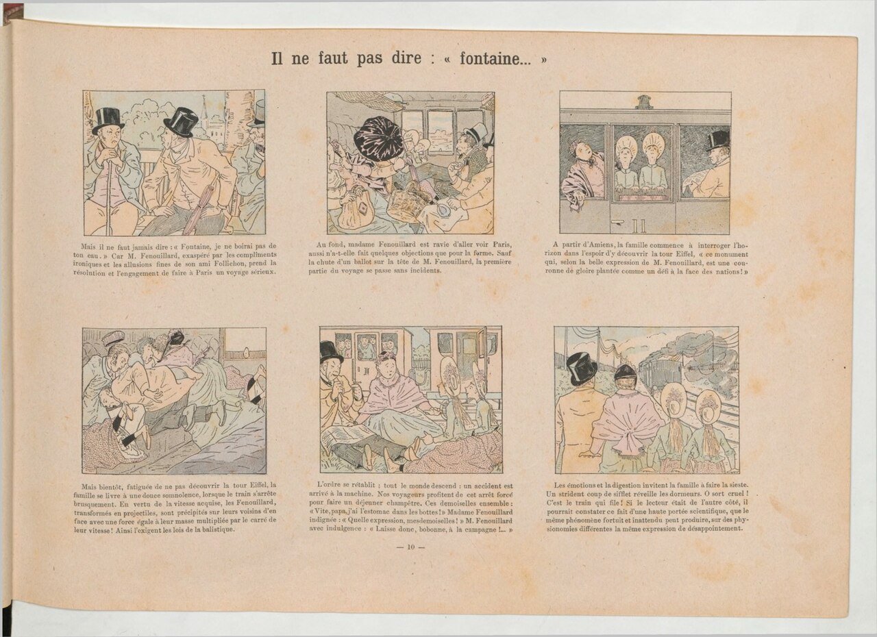 Gia đình Fenouillard, Chuyến du hành thứ hai, trang 2