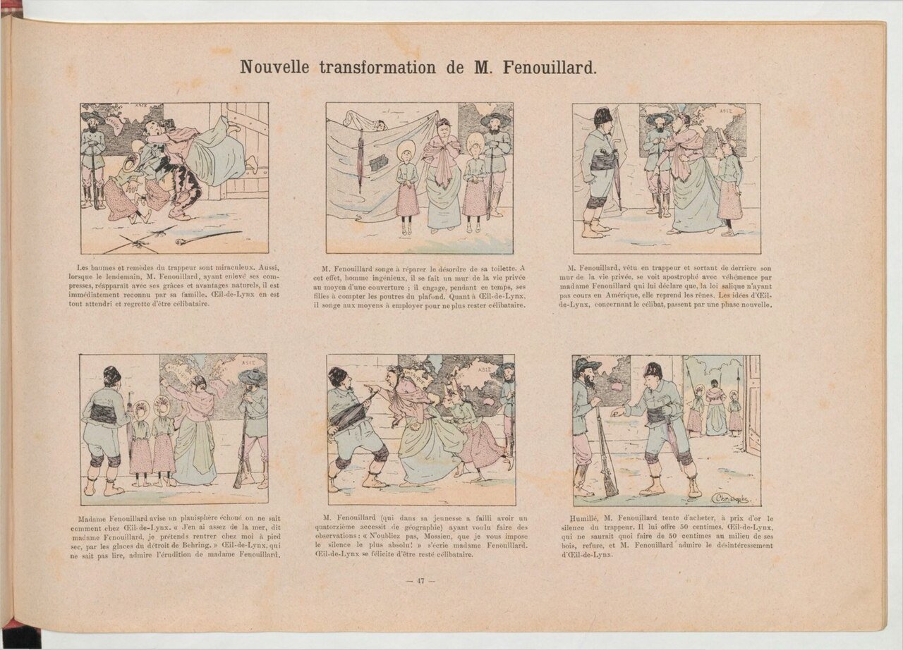 Gia đình Fenouillard, Ở xứ người Sioux, trang 8