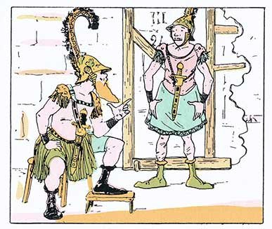 Những trò tếu của sapeur Camember, Camember ở nhà hát (lần ra mắt thứ hai), trang 1