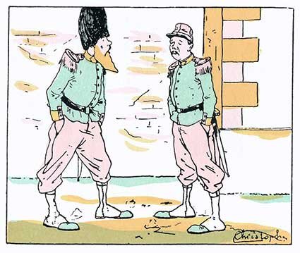 Những trò tếu của sapeur Camember, Camember ở nhà hát (lần ra mắt thứ hai), trang 6