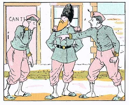 Những trò tếu của sapeur Camember, Camember–Salomon, người hoà giải, trang 5