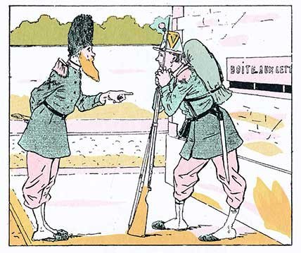 Những trò tếu của sapeur Camember, Camember tếu táo và làm quen với Cancrelat, trang 2