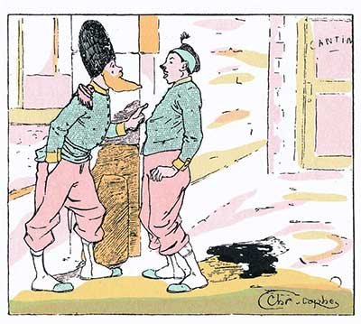 Những trò tếu của sapeur Camember, Camember càng ngày càng tếu, trang 6