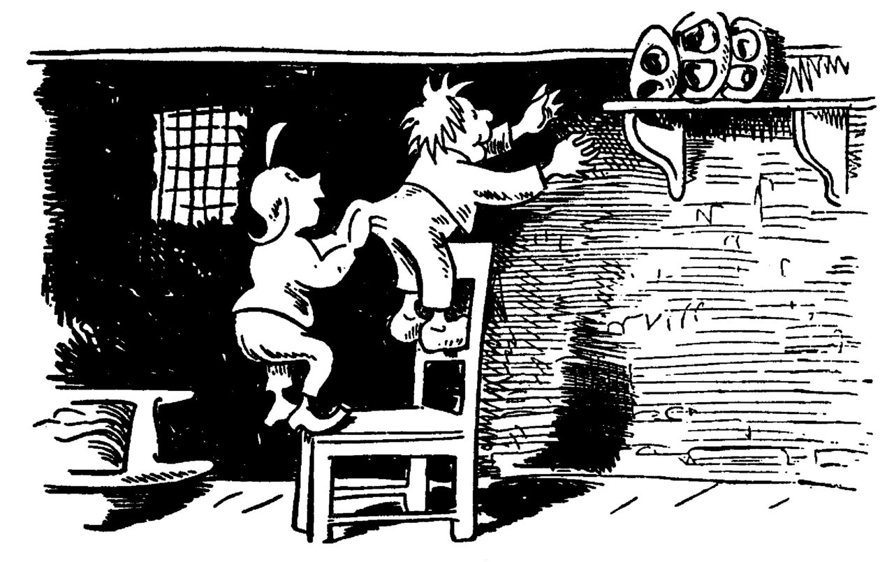 Max và Moritz, Trò nghịch thứ sáu: lò bánh, trang 6