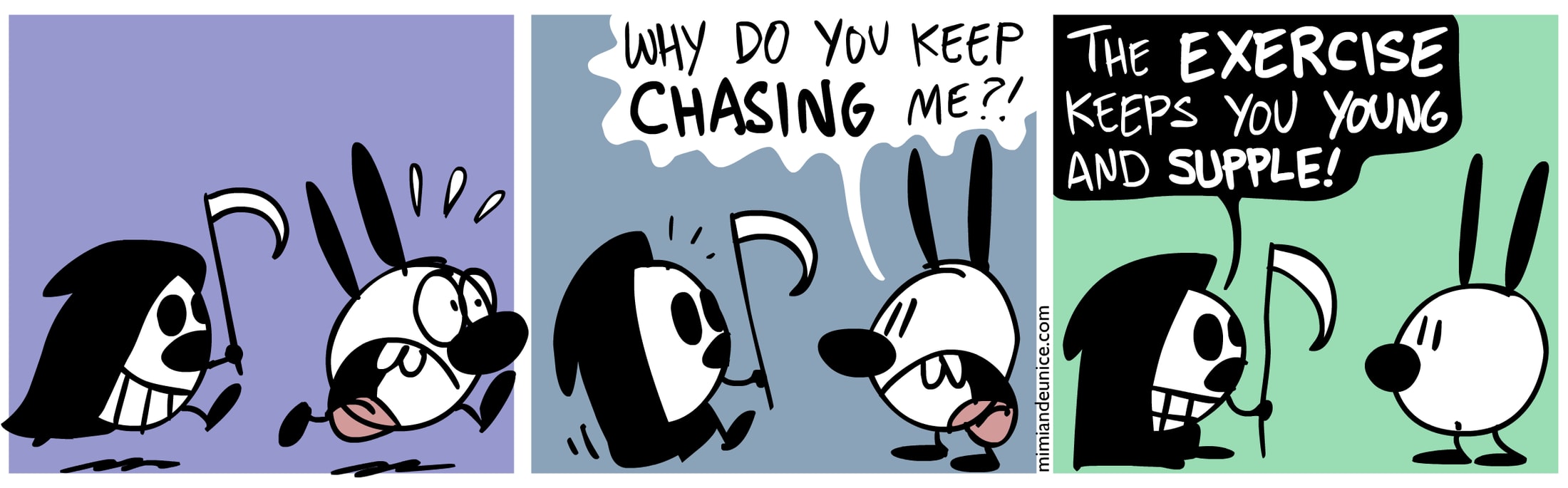 Mimi & Eunice — Chase, trang 45/50, bản gốc tiếng Anh